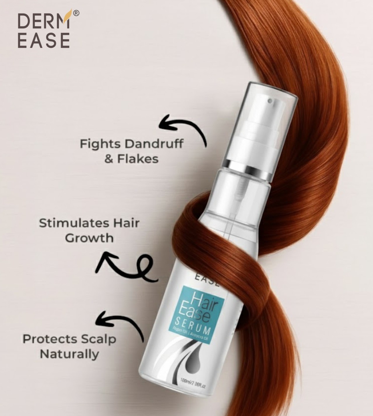 Derm Ease Hair Ease Hair Serum